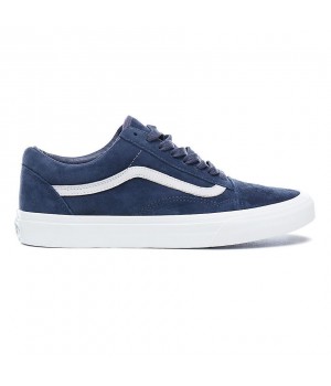 All blue old skool vans hotsell